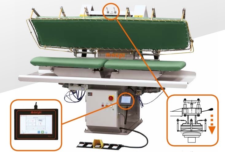 MACPI 207.05.0110 Прессы гладильные