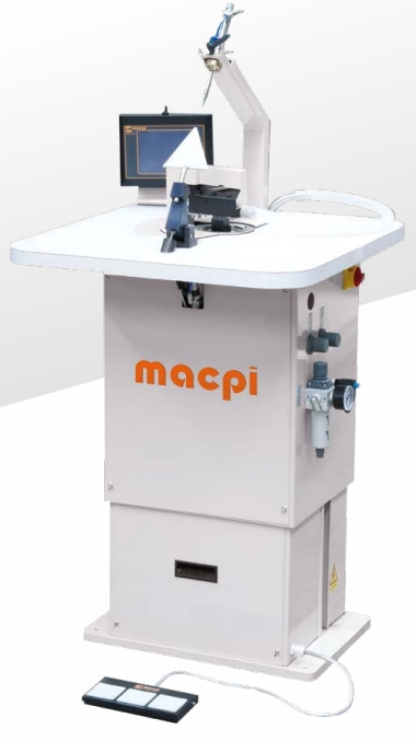 Машина автоматическая для обработки и обрезки воротника MACPI 969 Кабины гигиенической обработки